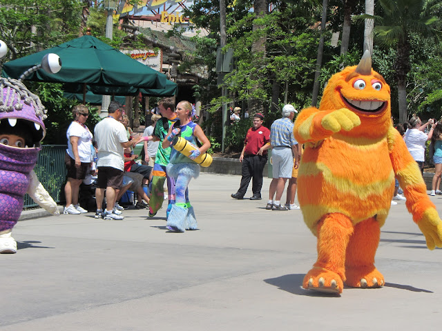 George Sanderson Character Walt Disney World Parade
