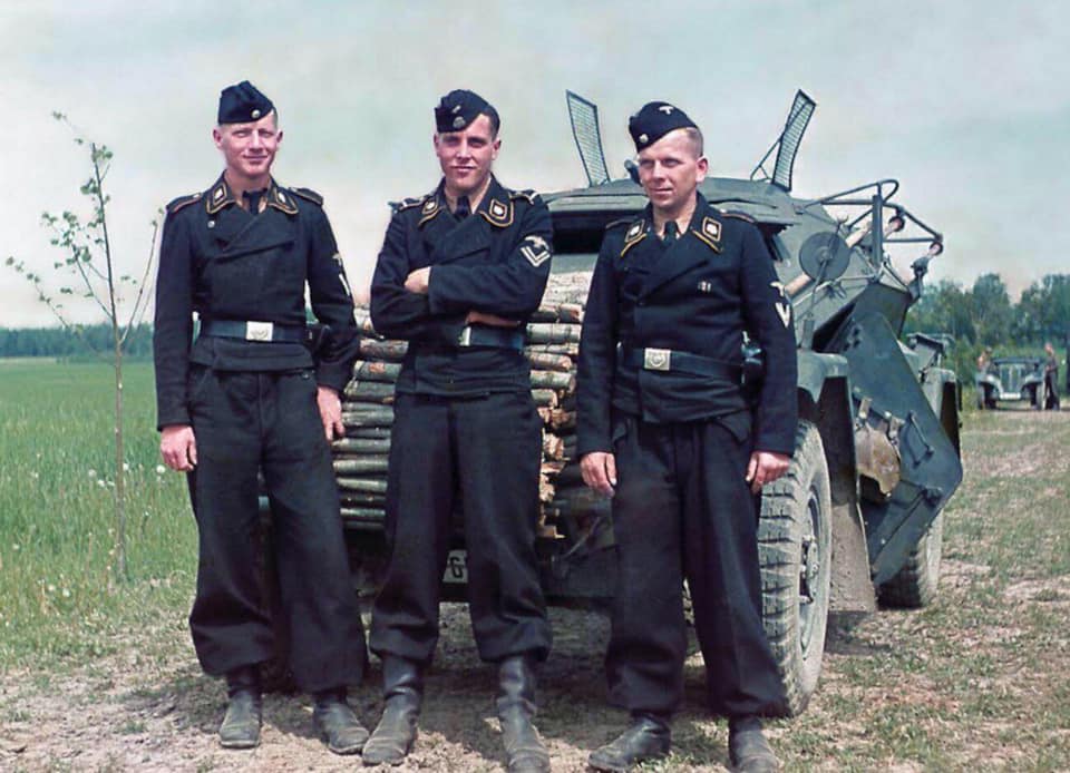 World War II in Color: Waffen-SS Panzer Reconnaissance Troops