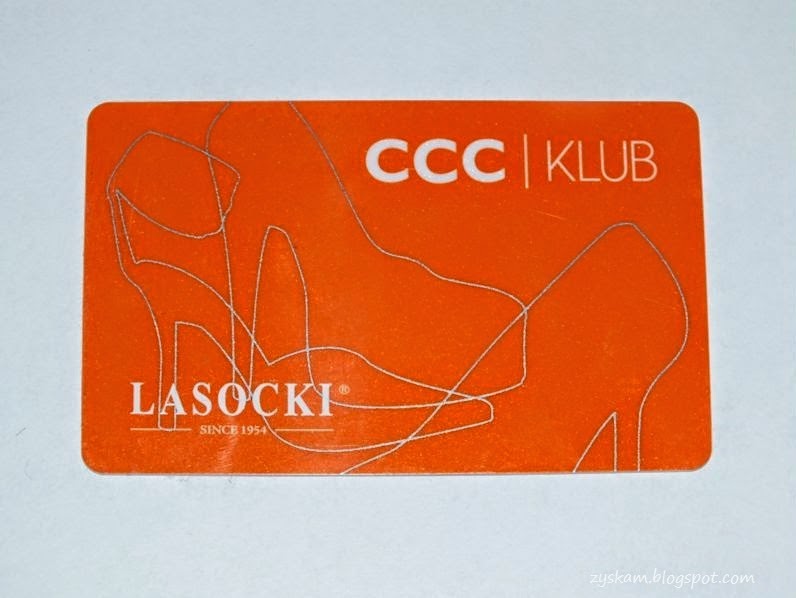 Karta lojalnościowa: CCC KLUB ~ Zyskam Zyskaj