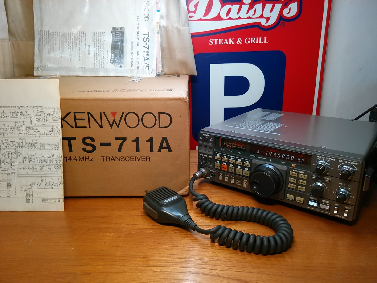 HeruRadioMart KENWOOD TS711A VHF ALL MODE TRANSCEIVER