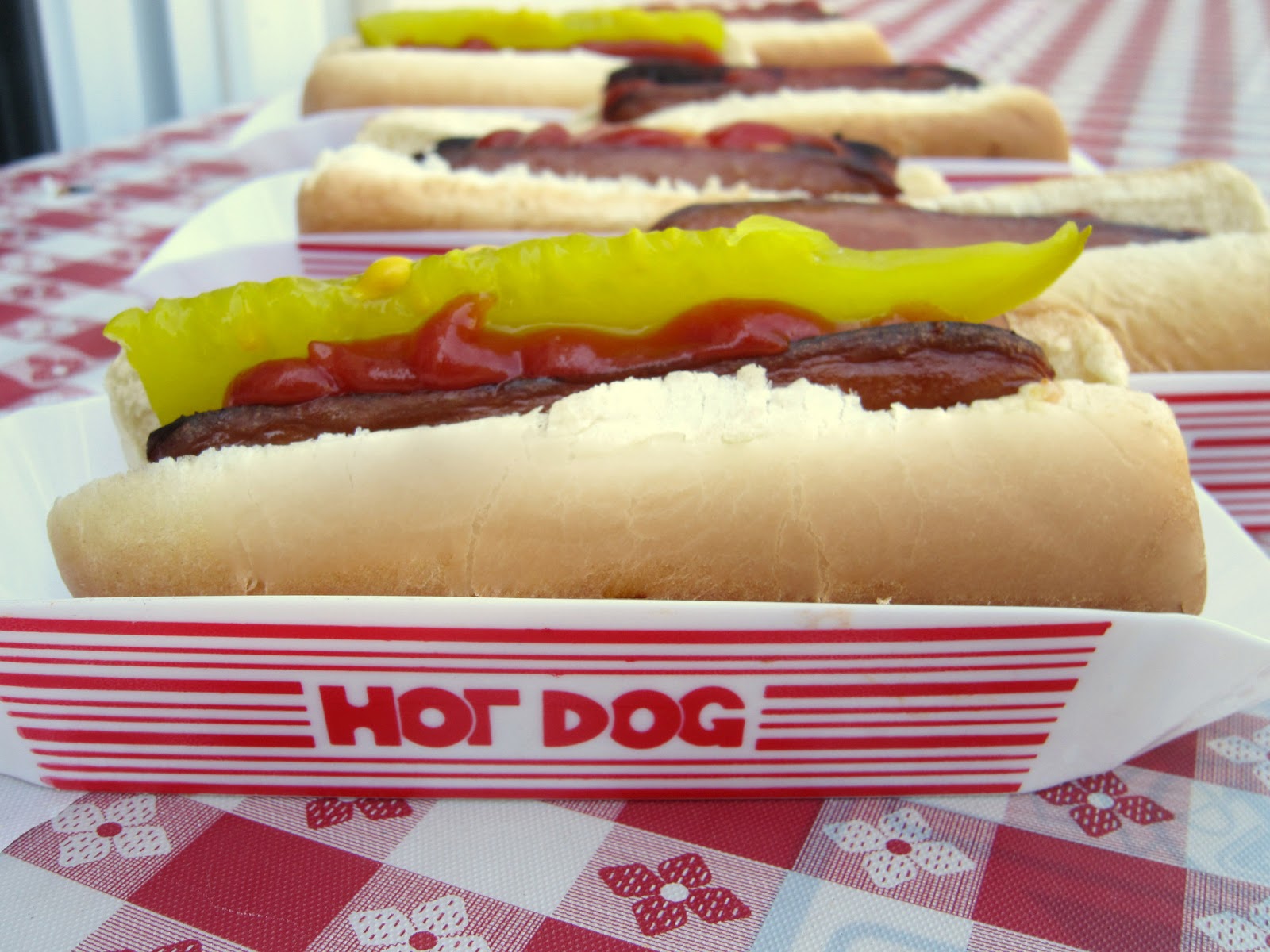 Baseball Birthday Party Food Hot Dog Bar