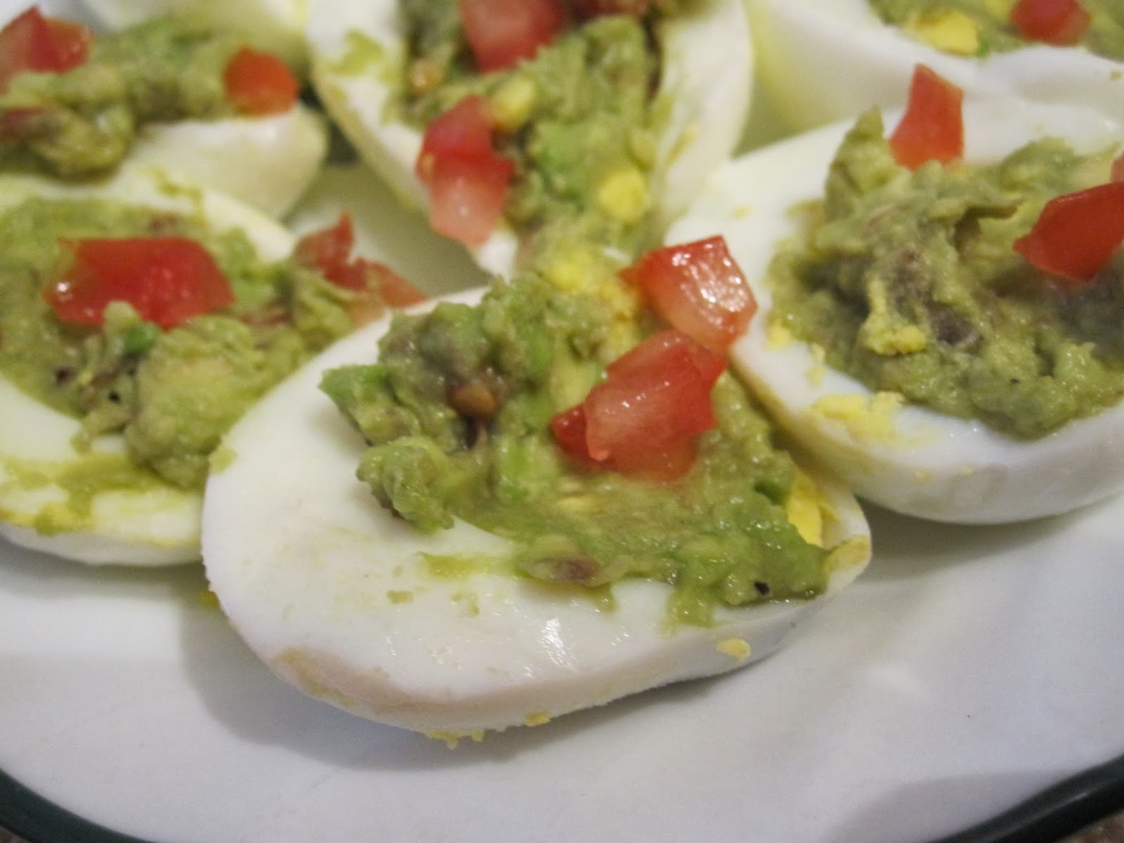 Guacamole Deviled Eggs