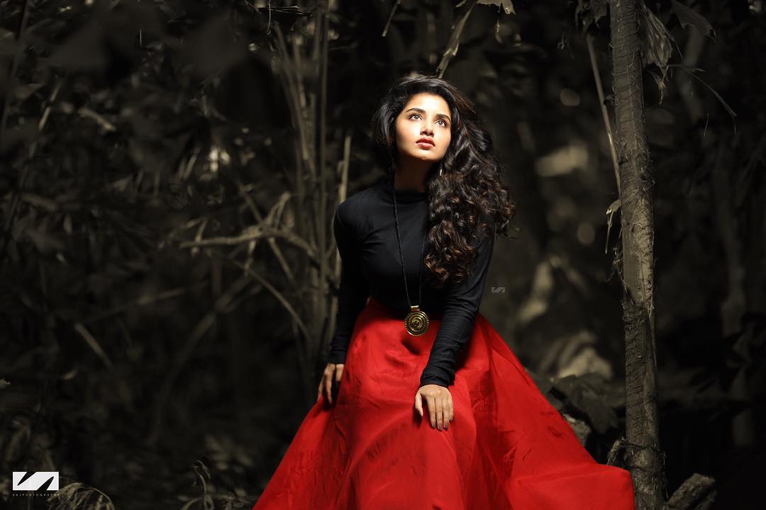 Anupama Parameswaran Red & Black Photoshoot