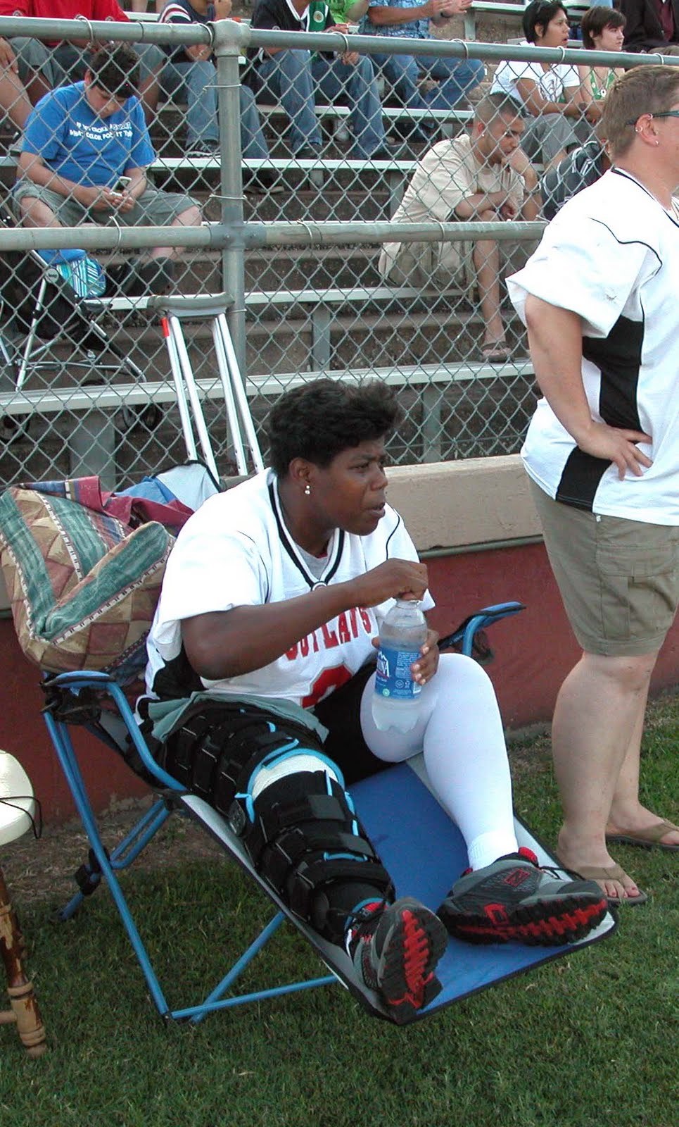 Women Who Play Football Ouch! Injuries in Women's Football