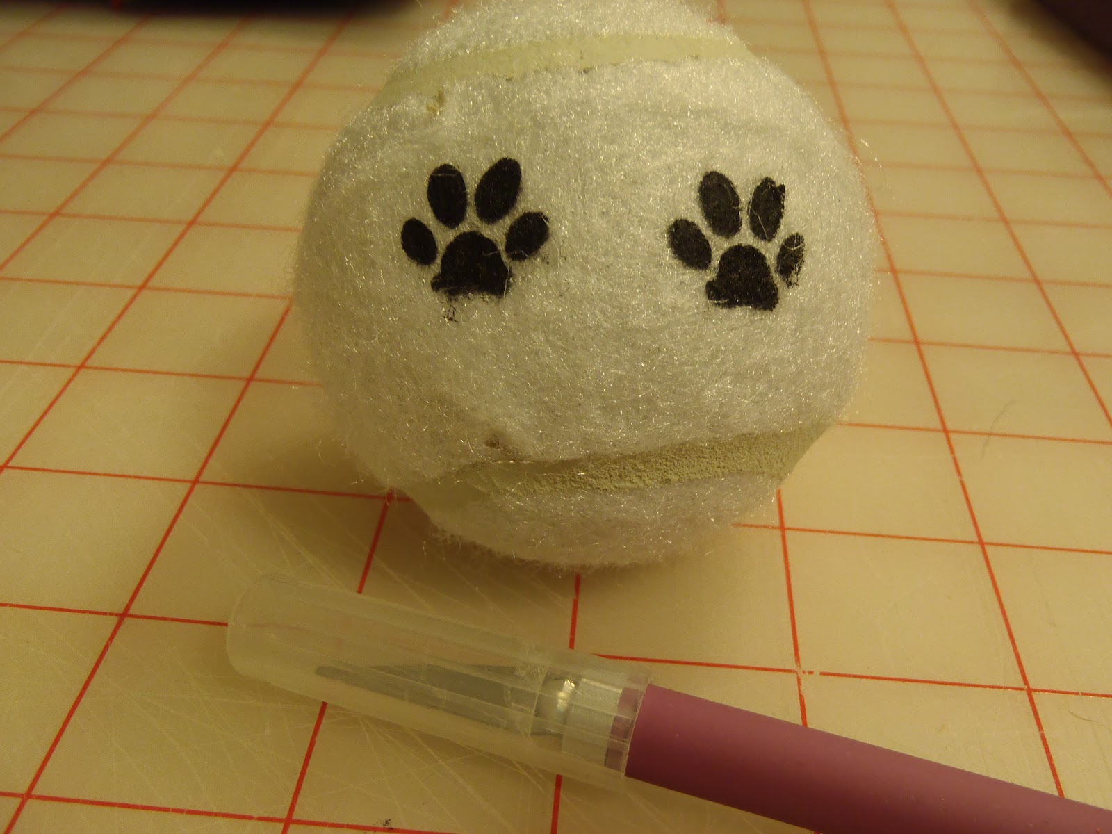 Becky's Blog lots of fun shtuff Tennis Ball Mail, Keys, etc Holder