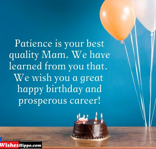 Heart Touching Birthday Wishes for Teacher 