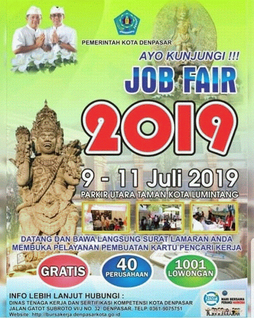 Job Fair Pemkot Denpasar GRATIS