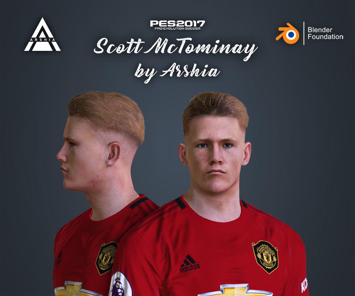 PES 2017 Scott McTominay Face by Arshia