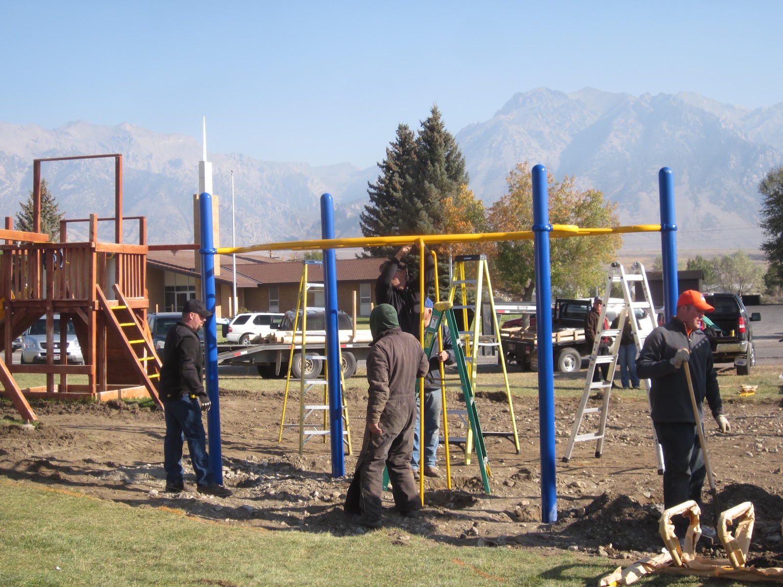 Mackay, Idaho 83251 Mackay Elementary School Playground Equipment
