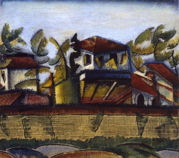 Ottone Rosai 1895-1957 | Italian Futurist painter Ottone Rosai 1895-1957 | Italian Futurist painter