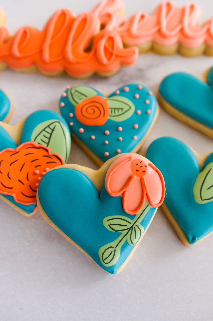 Cookie Color Combination Crush: Terracotta + Teal