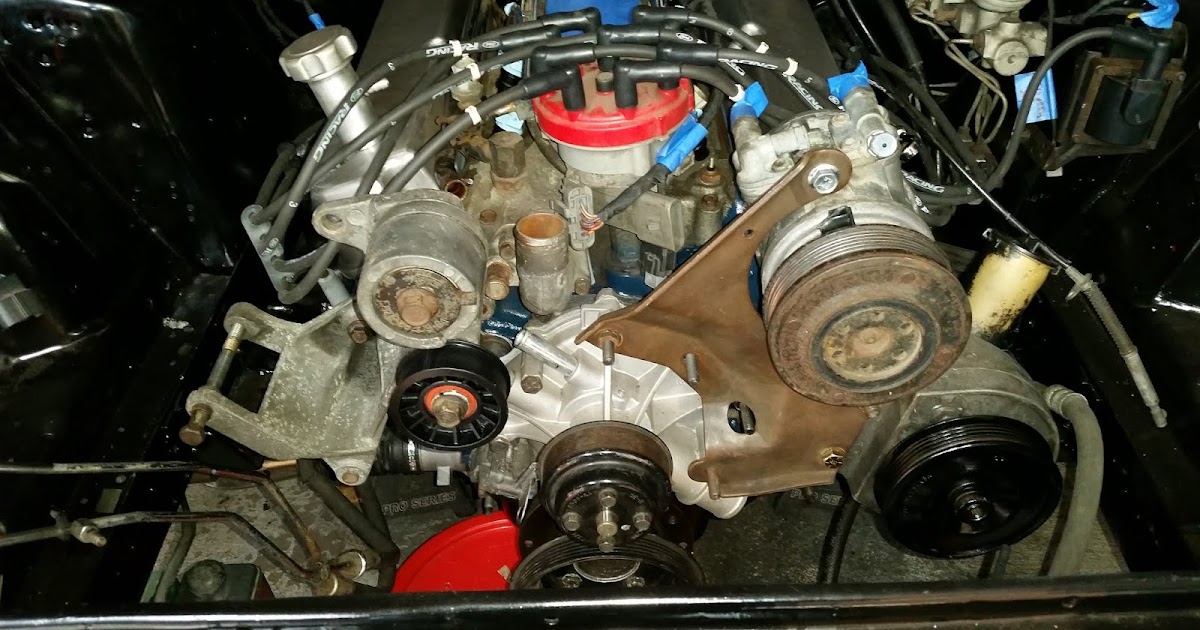 Engine accessories install