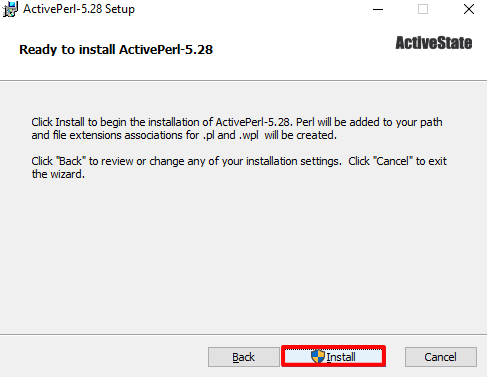 ActivePerl download and installation tutorial for Windows 10