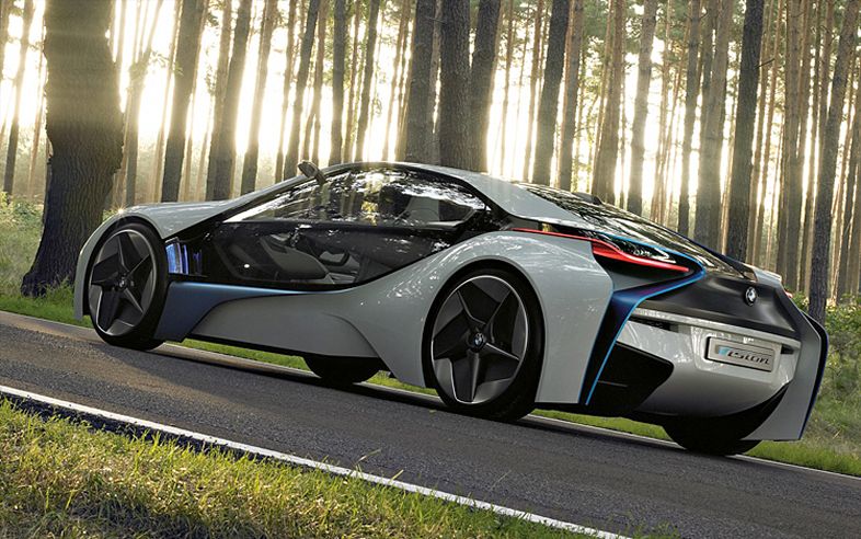 bmw vision efficientdynamics electric concept car