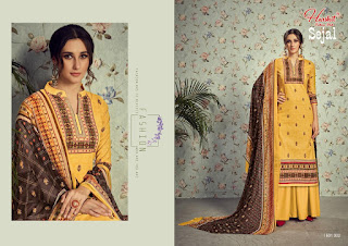 Lawn Cotton Suits wholesale price | Harshit Sejal catalog