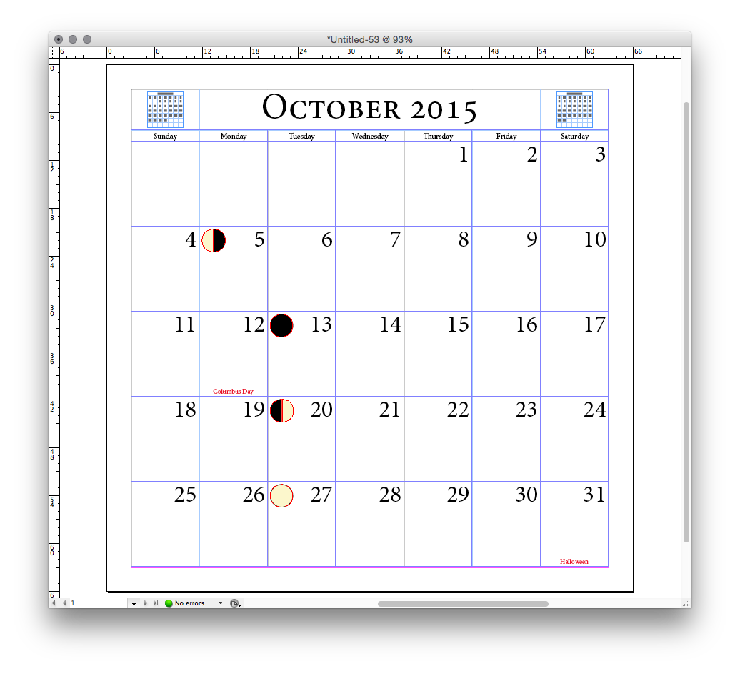 CREAR UN CALENDARIO intelligence overview