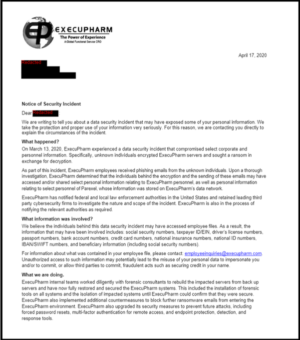 مجموعة الهاكرز Clop Ransomware يخترقون مؤسسة Execupharm