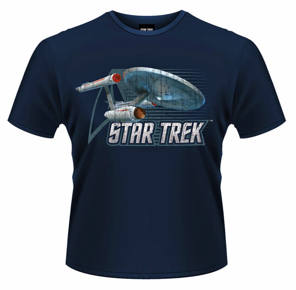 Camiseta Star Trek Nave Enterprise