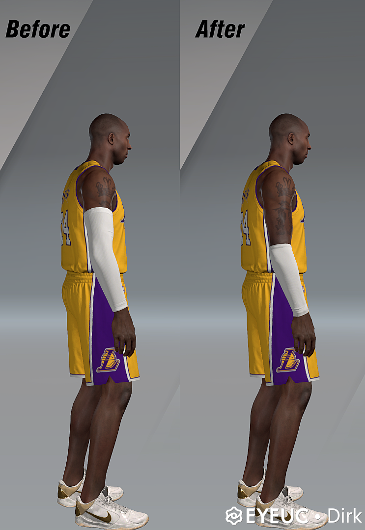 NBA 2K20 Kobe Arm Sleeve MVPOlympic Edition by Dirk Shuajota Your