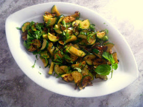 My Simple Sauteed Zucchini is simple, honest food, bursting with lemon and mint, and done in a flash! - Slice of Southern