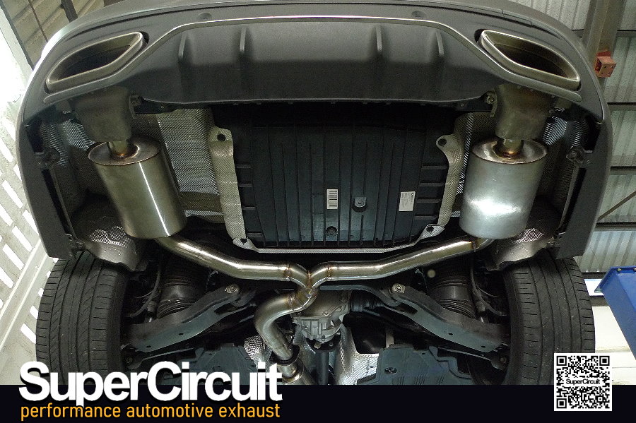 SUPERCIRCUIT Exhaust Pro Shop: Mercedes Benz C300 (W205) Cat-back