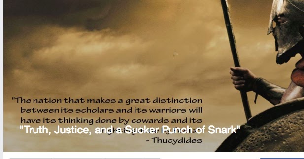 Necessary Facts Fools Cowards And Thucydides