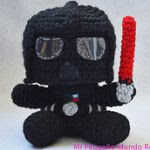 PATRON GRATIS DARK VADER AMIGURUMI