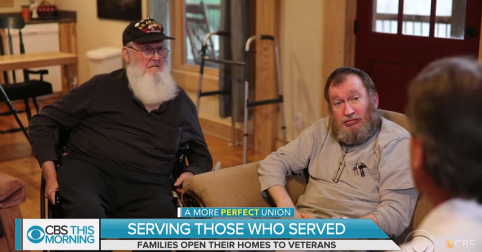 Wounded Times Foster Families to Ailing Senior Veterans, Opening Up