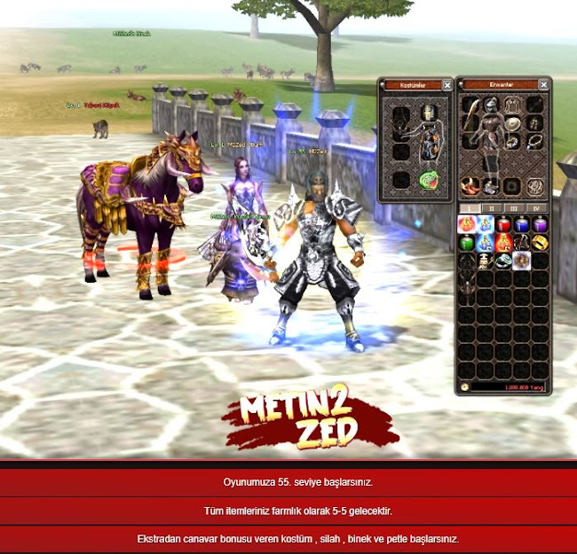 metin2 pvp serverler