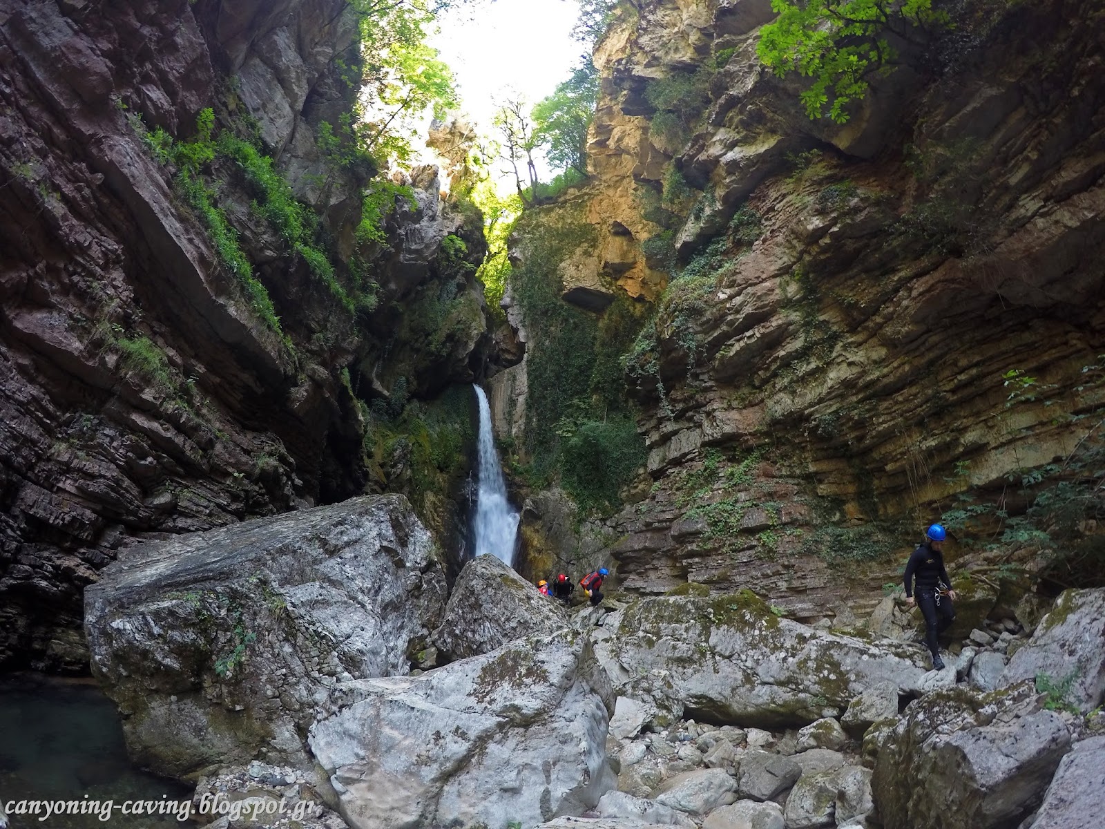 Canyoning Caving Canyoning Πύλη Παραδείσου, Τζουμέρκα