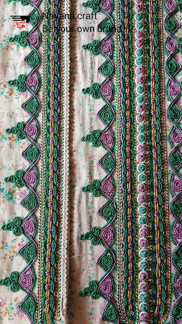 Embroidery design for any kind of dress with cord and button Learn free machine embroidery designs,how to create embroidery designs,embroidery library,,free motion embroidery designs,nayana craft,designs online