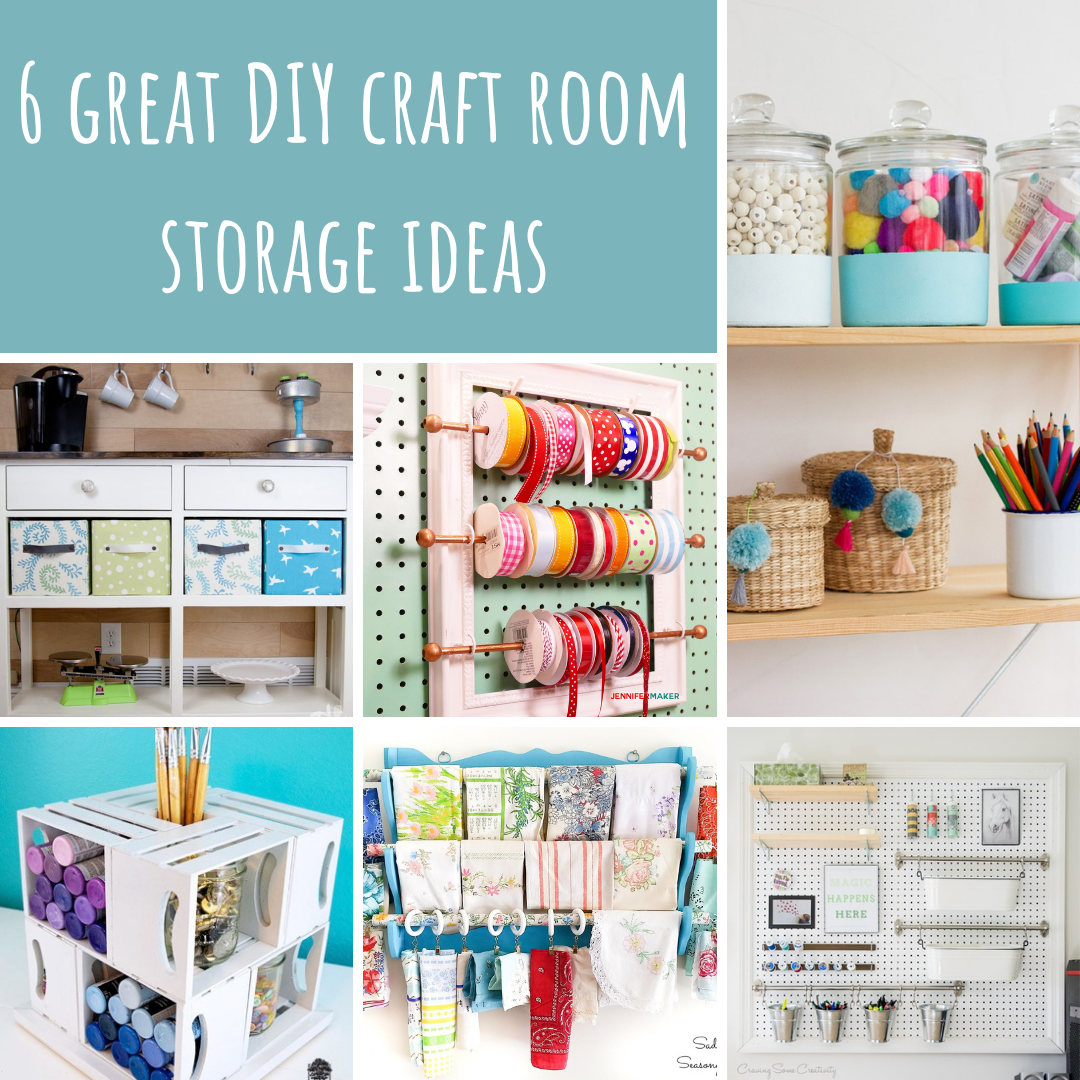 6 great DIY craft room storage ideas |Keeping it Real