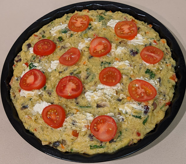 Recipe Polenta 'Quiche' Vegan