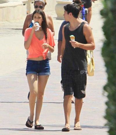 Retro Bikini: Victoria Justice Wears Pink Bikini At Miami (46 Pics)