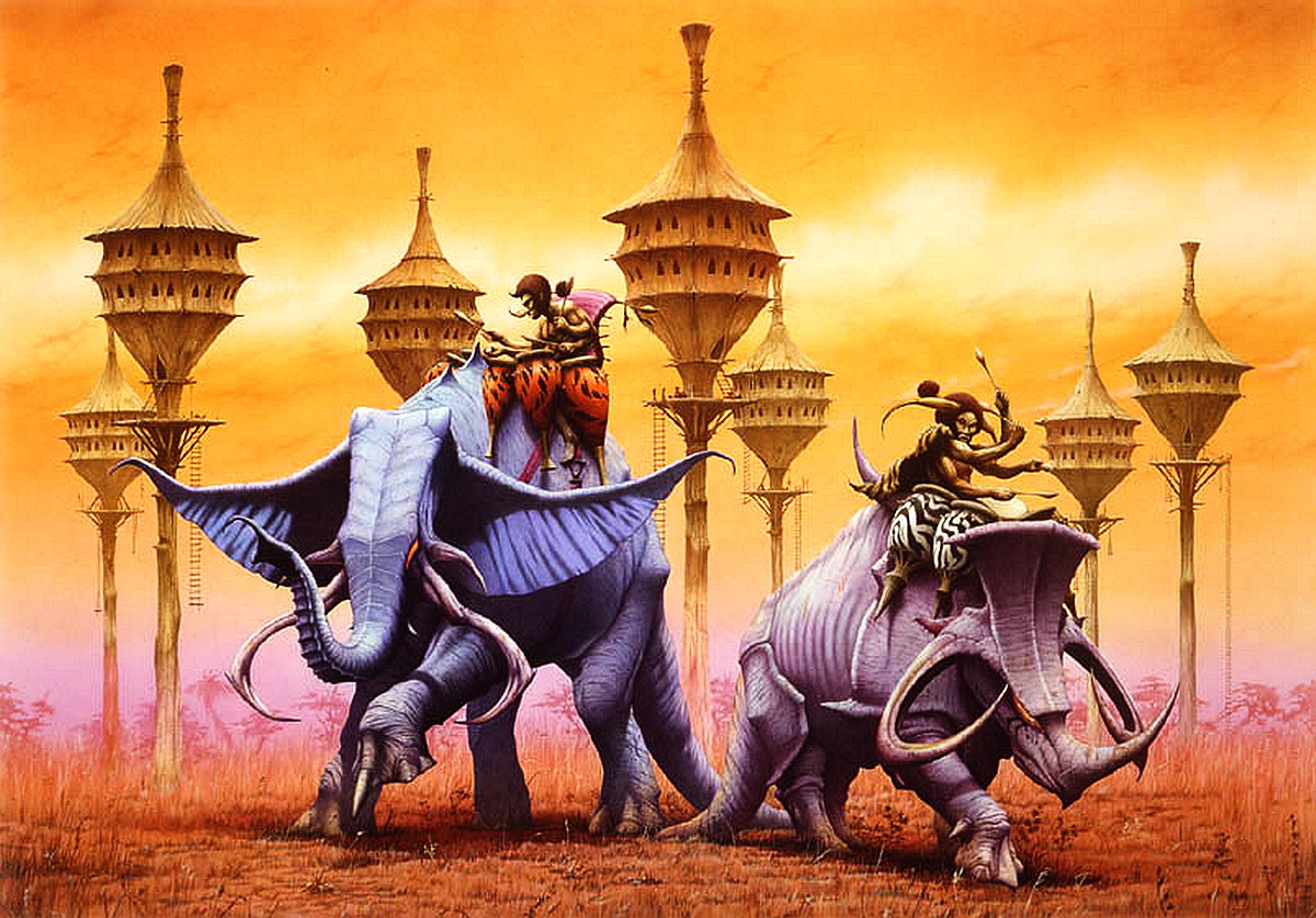 METAL ON METAL Rodney Matthews epic fantasy artwork