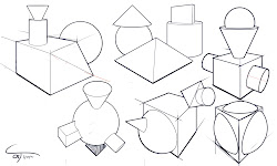 shapes simple sketch drawing d05 cube pyramid complx sketchbook approx hours getdrawings cylinder deviantart