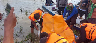 Nelayan Temukan Sosok Mayat, Korban Perahu Terbalik Sungai Rongkong