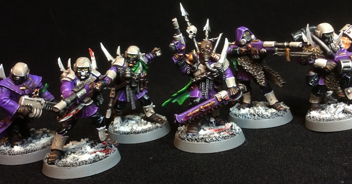 Tabletop Apocalypse Blackstone Fortress Traitor Guard, Slaanesh