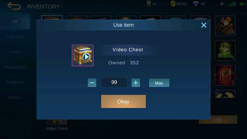 Cara Membuka Semua Video Chest Mobile Legend Tanpa Iklan Sekaligus