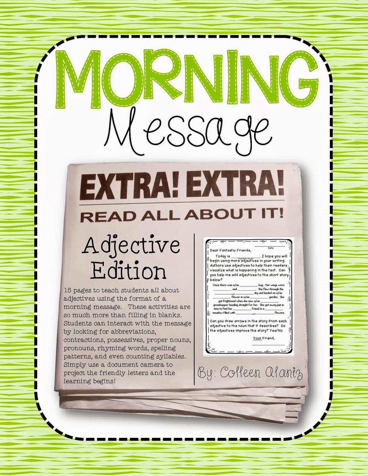 Totally Terrific in Texas Morning Messages Adjective Edition