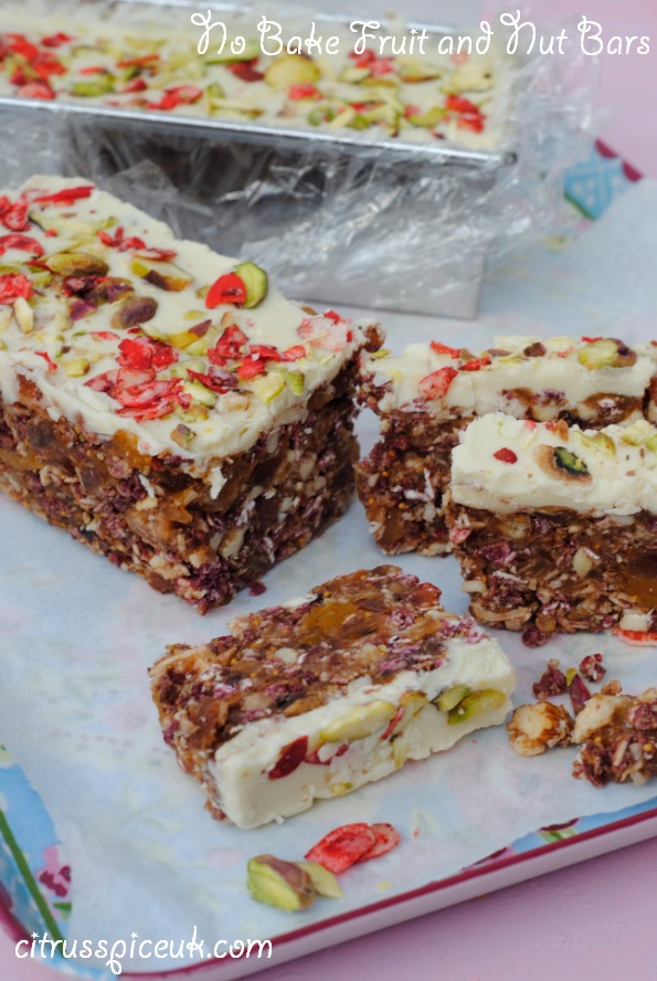 No Bake Fruit and Nut Bars Citrus Spice and Travels