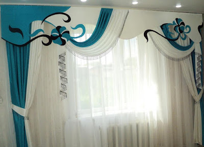 latest modern turquoise curtains design colors for living room bedroom interior decor 2019