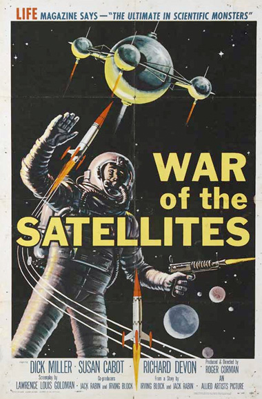 Poster - War of the Satellites, 1958