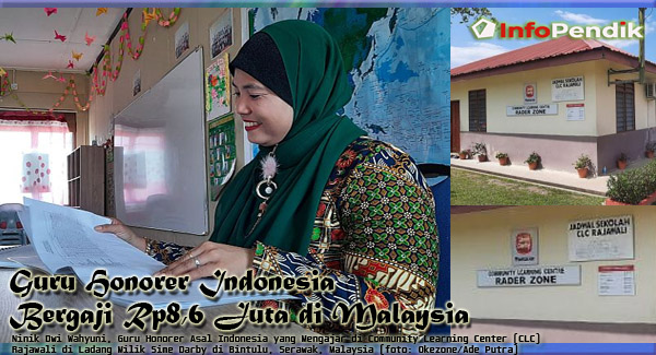 Guru Honorer Indonesia Bergaji Rp8,6 Juta di Malaysia