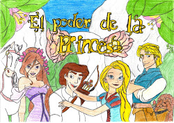 Portada ilustrada de "El Poder de la Princesa''