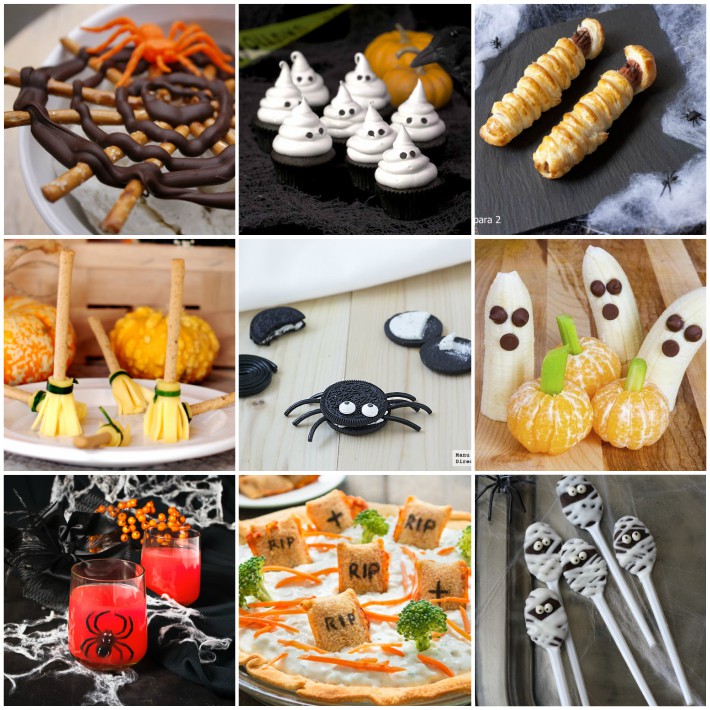 9 recetas fáciles para Halloween