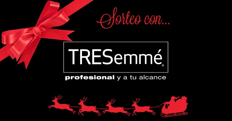 sorteo de lote de productos TRESemmé