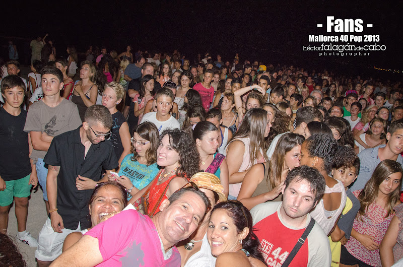Fans en el Mallorca 40 Pop 2013. Héctor Falagán De Cabo | hfilms & photography.