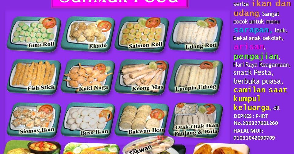 15+ Macam Macam Frozen Food Bakar