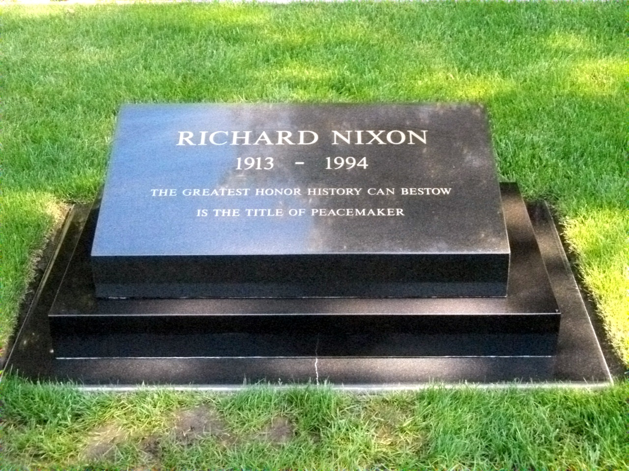Richard Nixon Gravesite